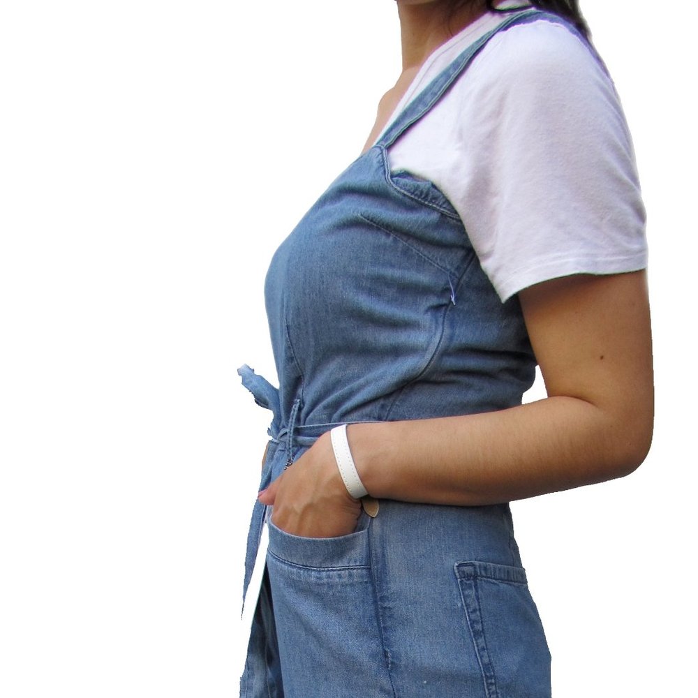 Denim jumpsuit size M